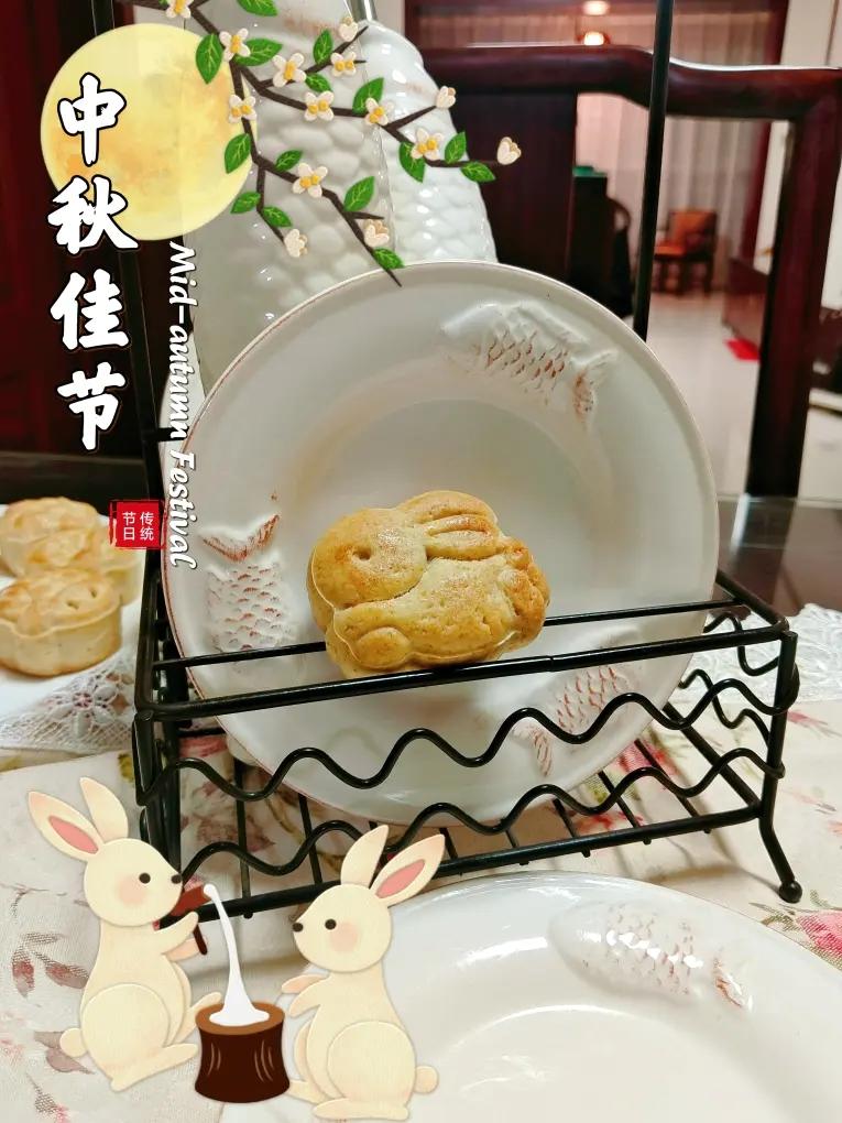 蛋糕皮月饼