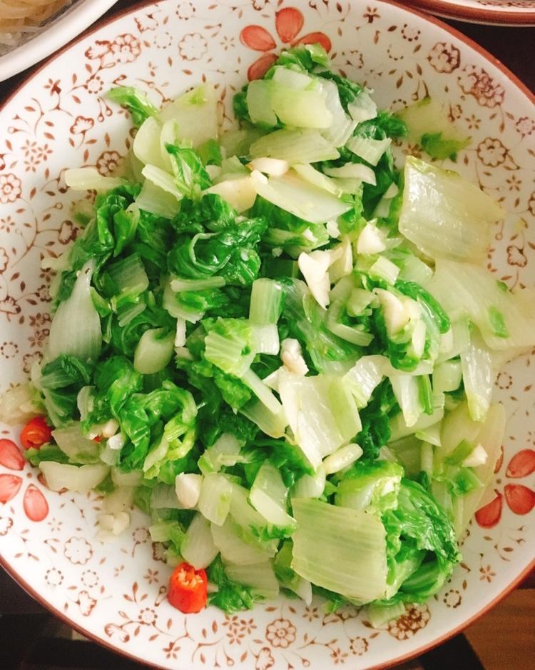 蒜香杭白菜