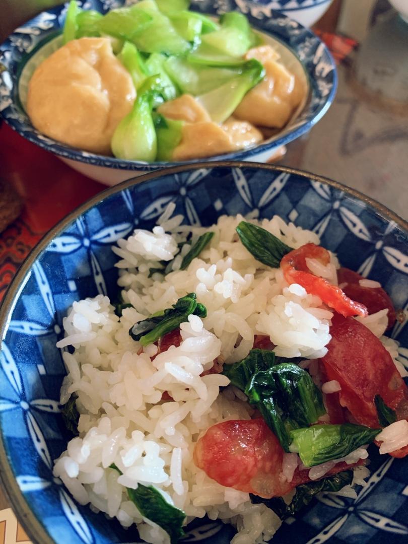 香肠菜饭