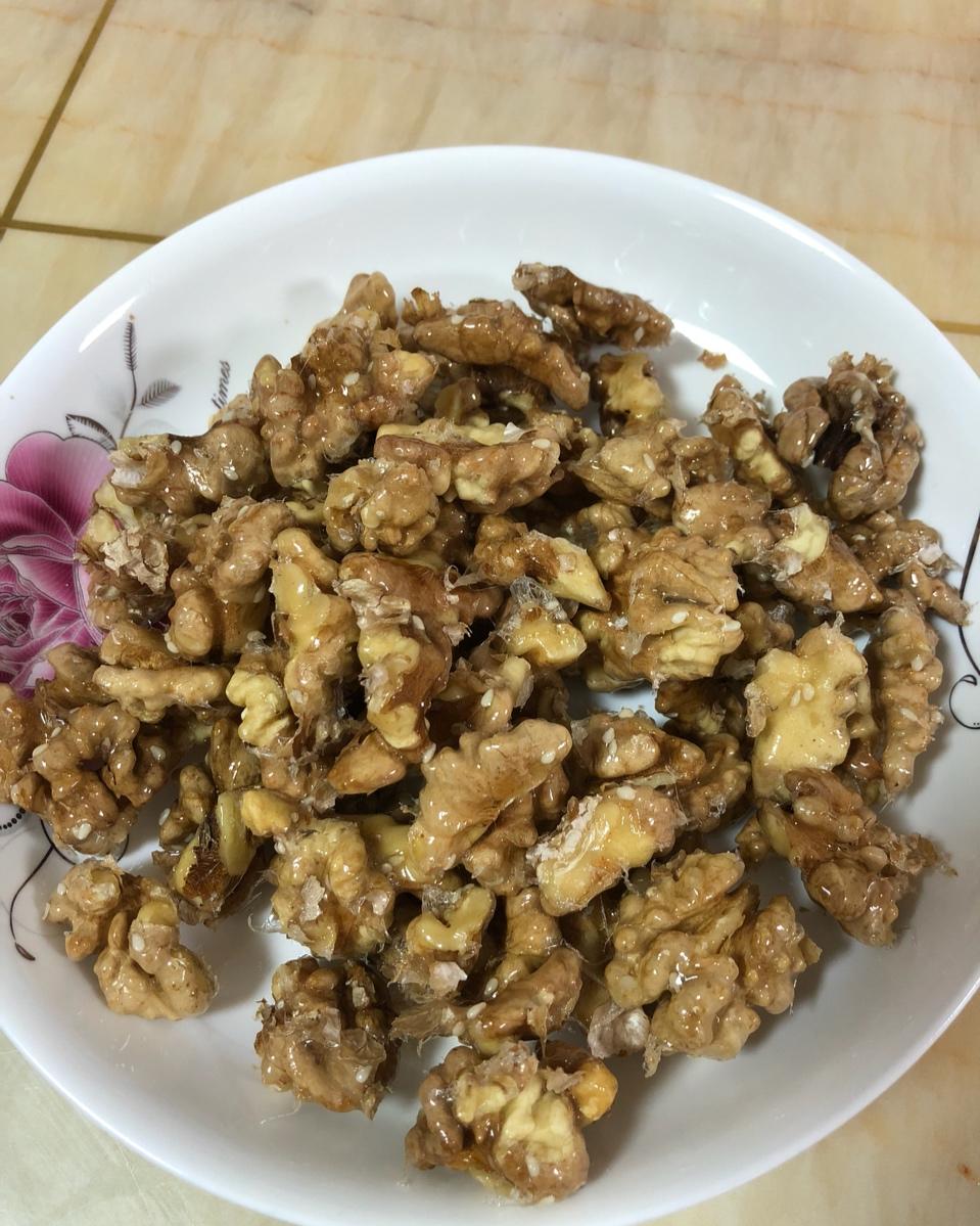 【琥珀核桃仁】冰糖无油不粘手