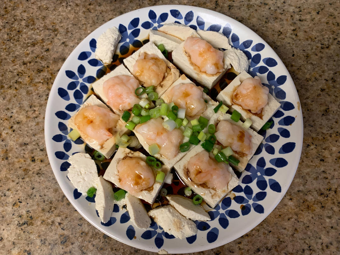 百花蒸豆腐