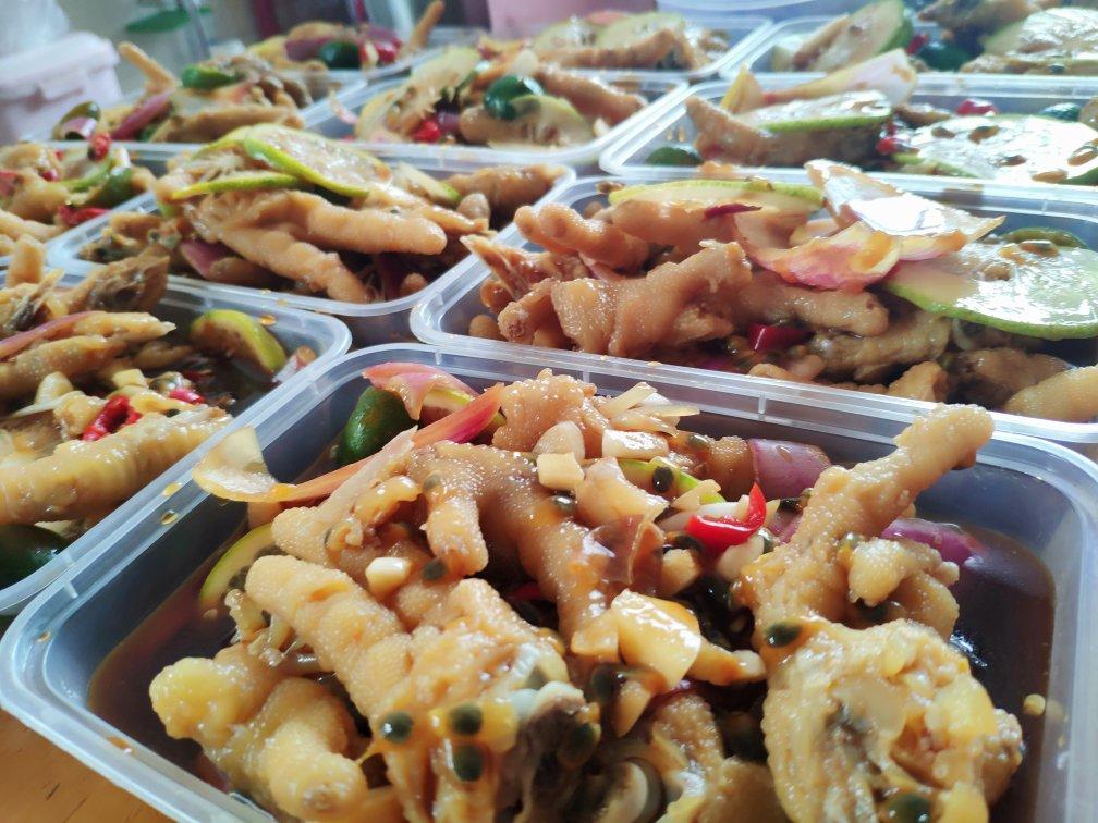 百香果柠檬鸡爪（纯粹怕自己忘记）