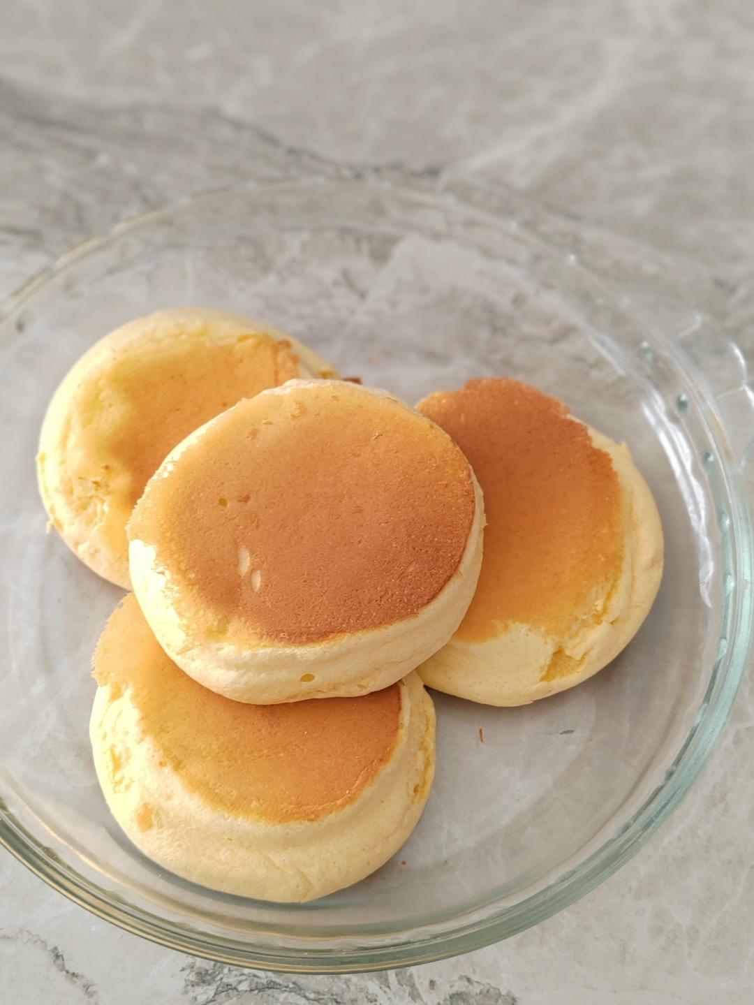 10分钟搞定网红舒芙蕾松饼🥞超松软『步骤详细附视频』『平底锅美食』