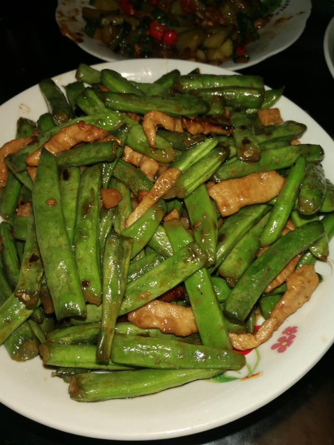 四季豆炒肉