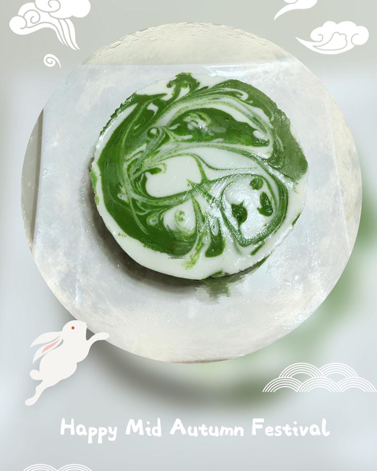 抹茶酸奶慕斯蛋糕