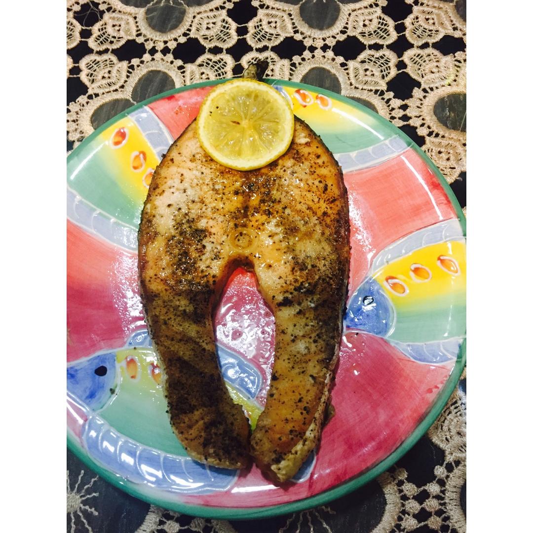 烤三文鱼
