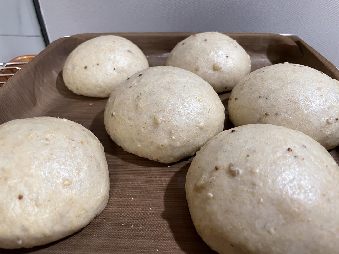 酒酿馒头（蓬松多孔，结构似蜂巢）