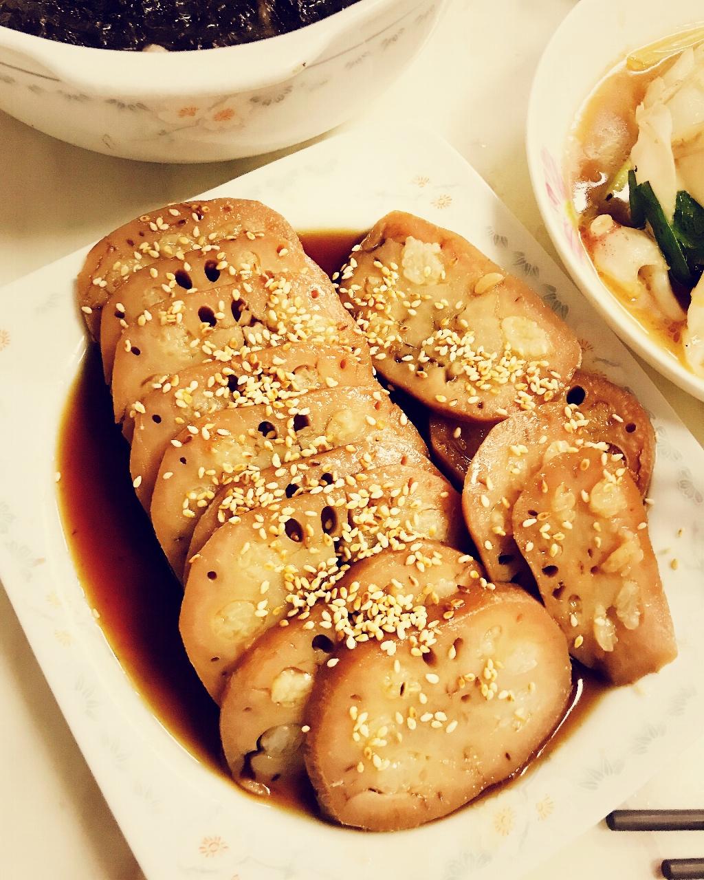 堂妈教你做桂花糯米藕