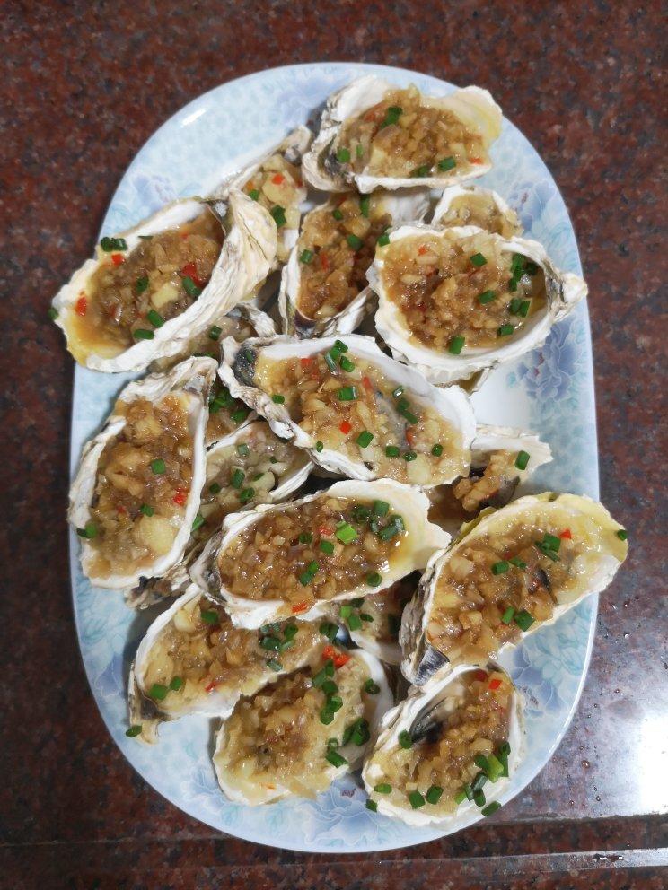超简单～蒸蒜蓉生蚝