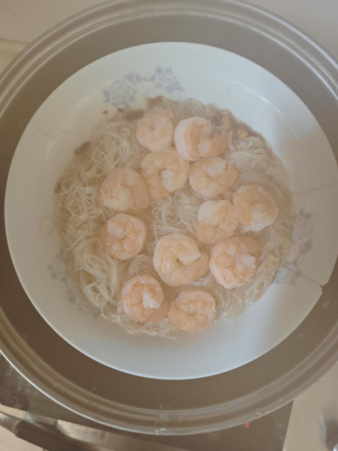 快手主食-虾仁蒸粉丝