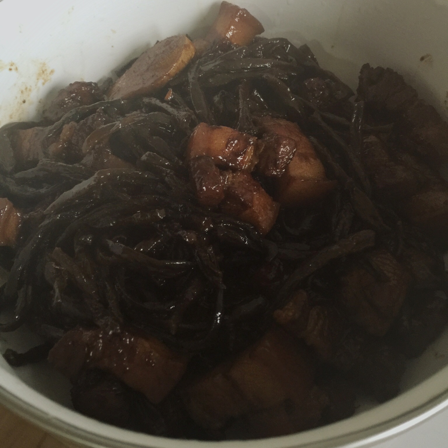 干豆角烧肉