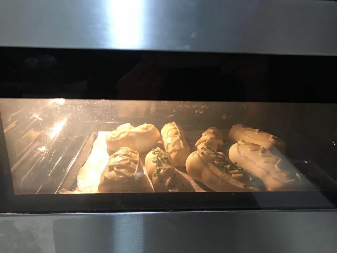 一次性发酵葱香芝士软包