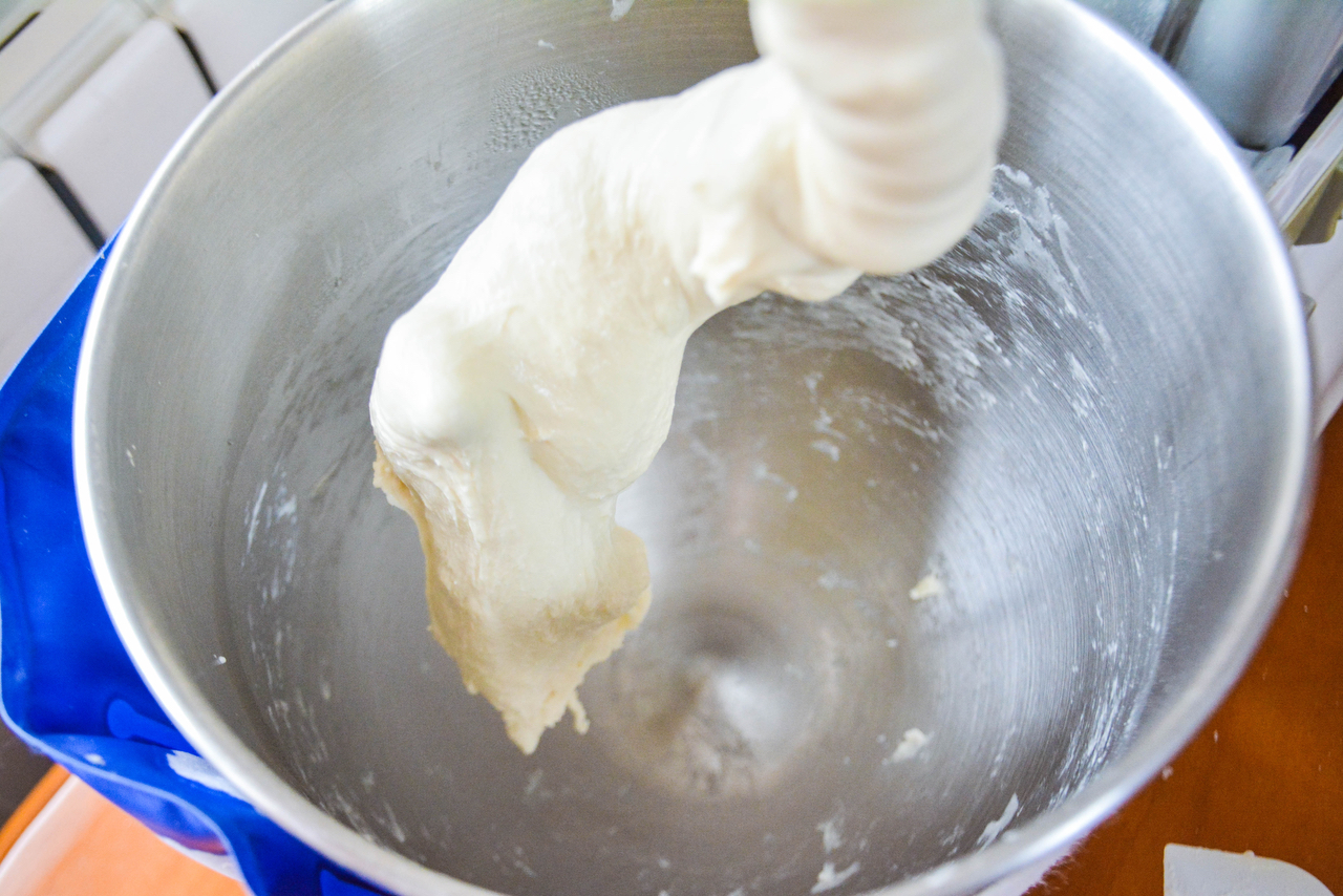 90%含水量‼️棉花糖糯糯吐司🍞的做法 步骤5