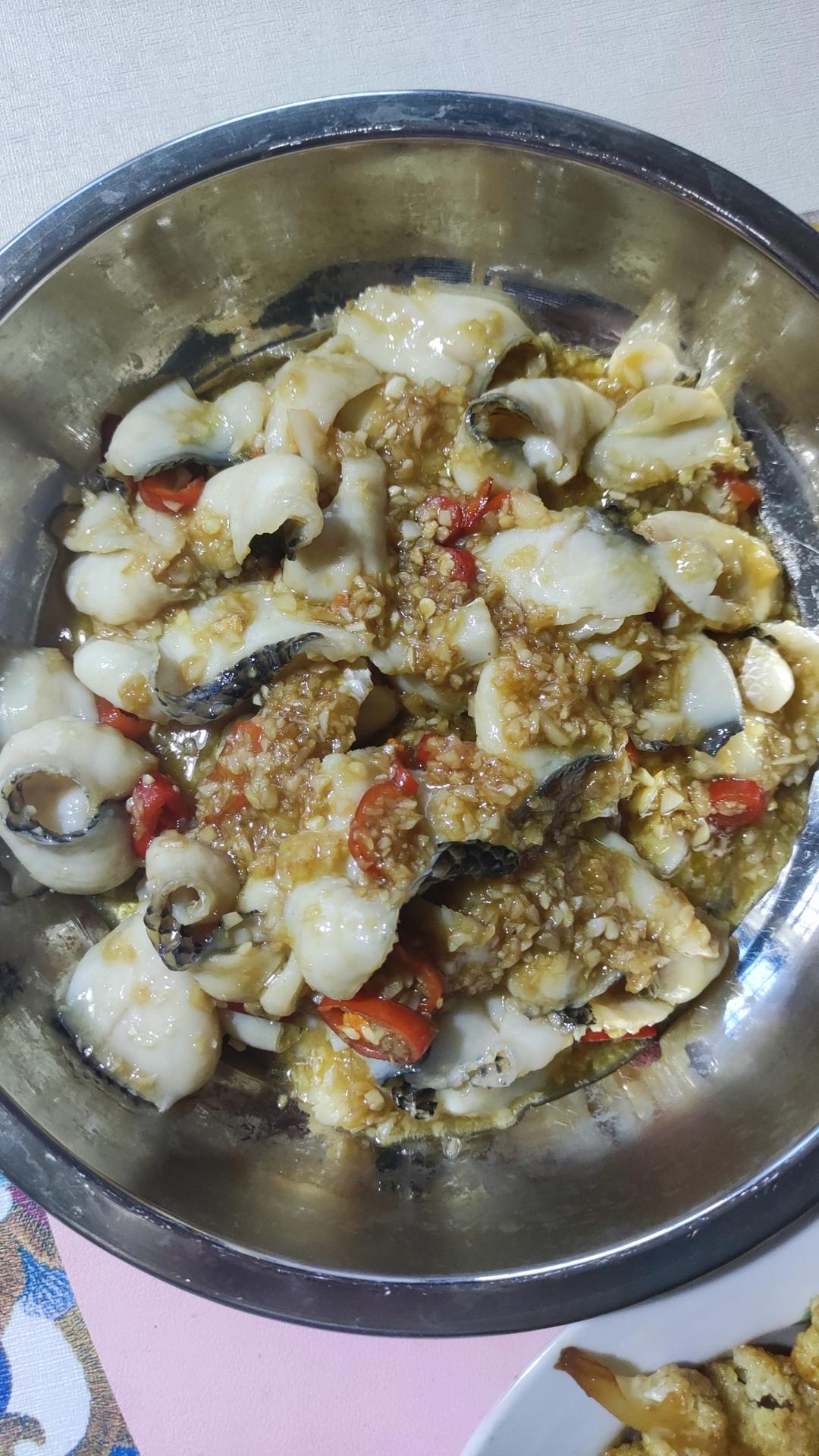 蒜蓉鱼片