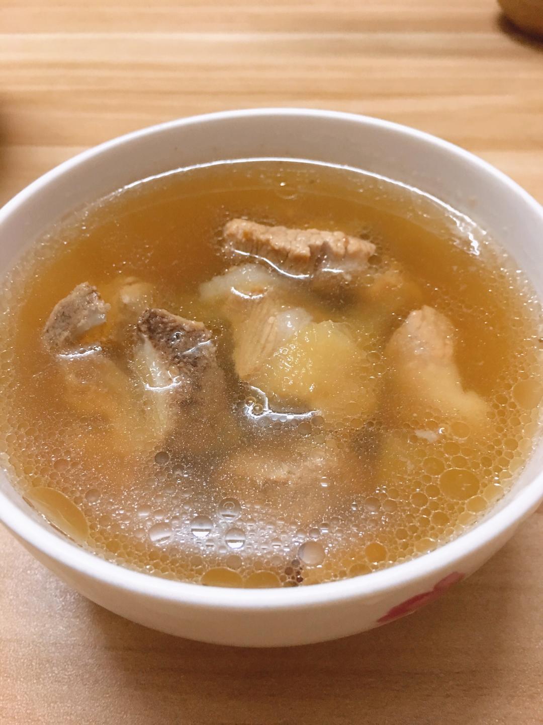 苹果猪骨汤（简单好喝）的做法