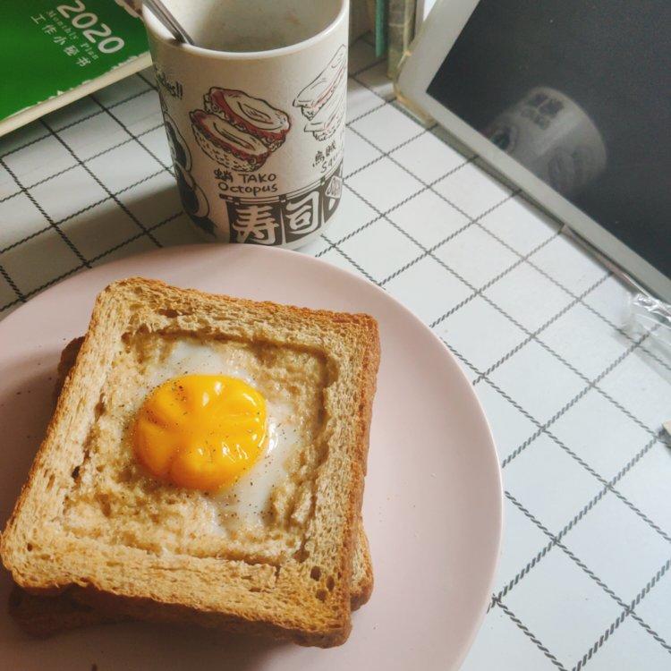 懒人早餐 | 芝士鸡蛋烤吐司