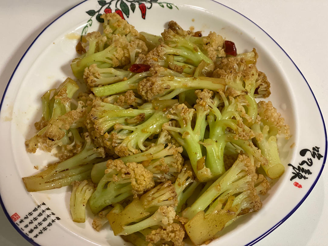 无肉简易版干煸菜花