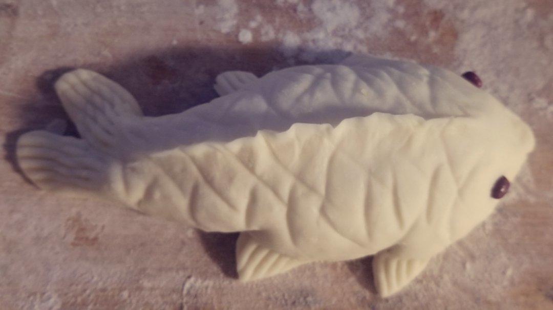 鱼造型花样馒头