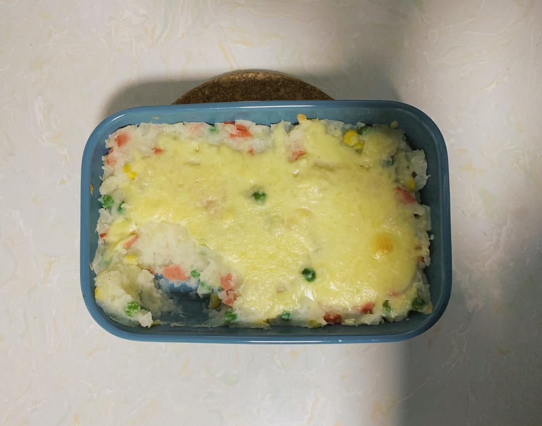 香浓芝士焗土豆泥（超有料）