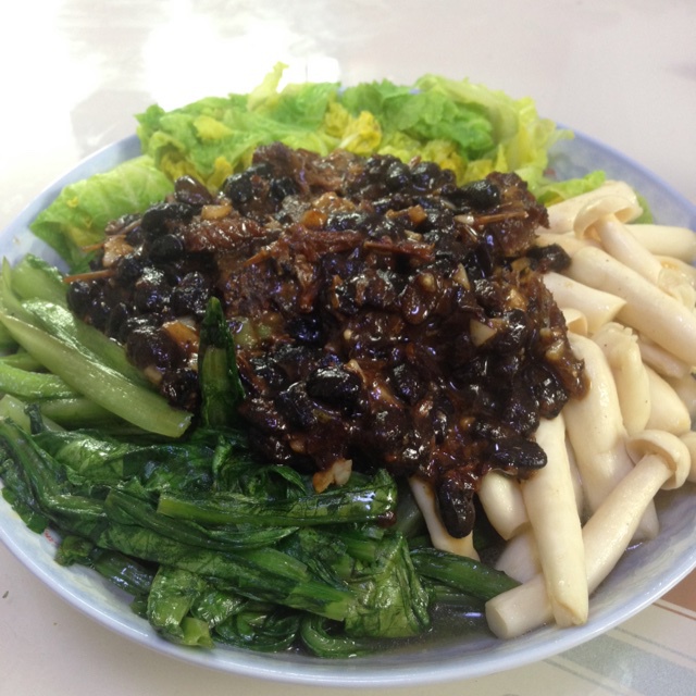 豆豉鲮鱼炒时蔬