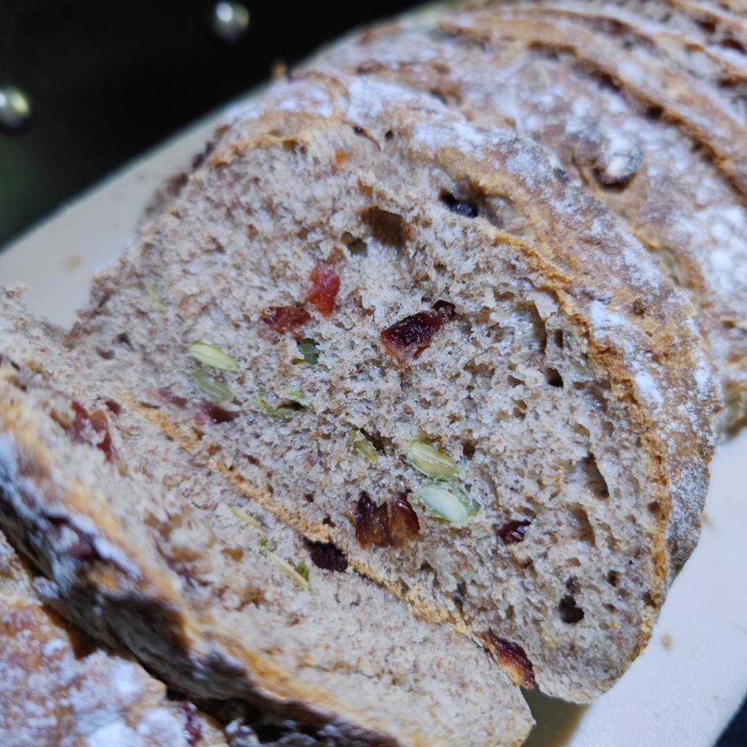 给减肥瘦身党  无糖无油全麦面包（免揉懒人版）