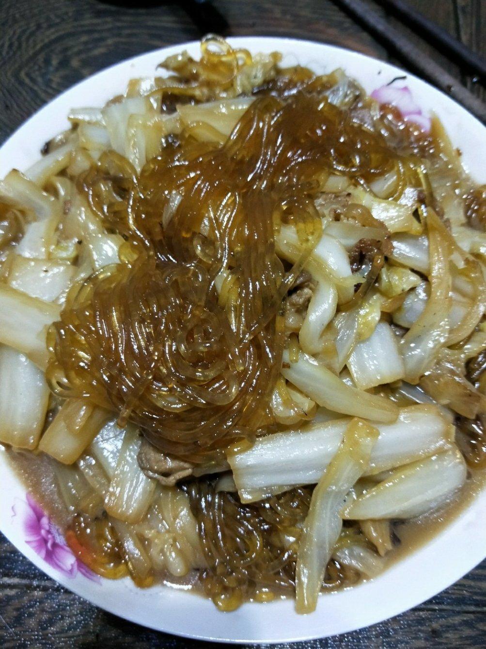 白菜炖粉条