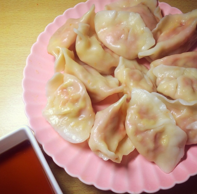 amy_diudiu做的私房胡萝卜素馅饺子
