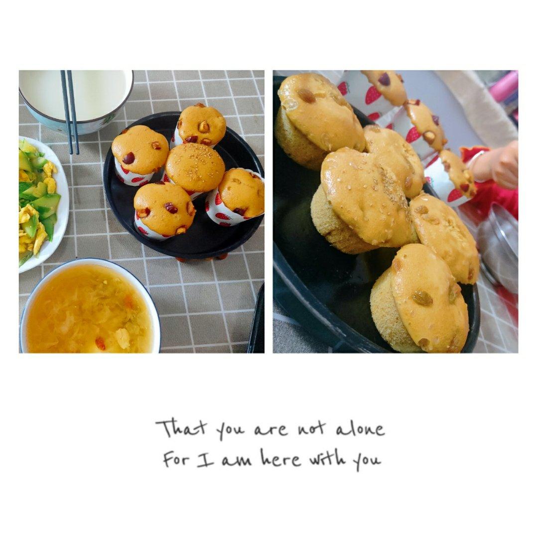 红糖（黑糖）发糕