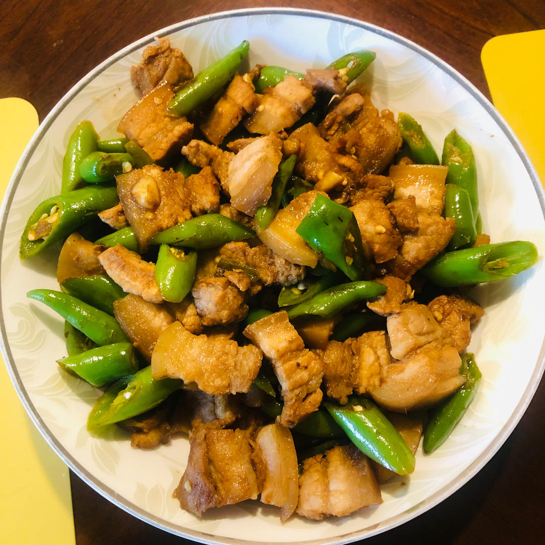 农家小炒肉【记忆中勾魂的油汤】