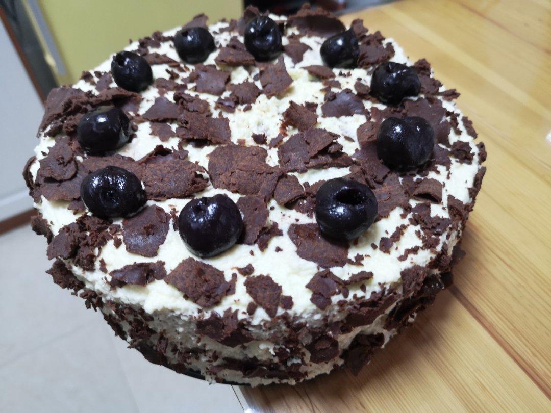 黑森林蛋糕（如何刮出大朵巧克力屑）