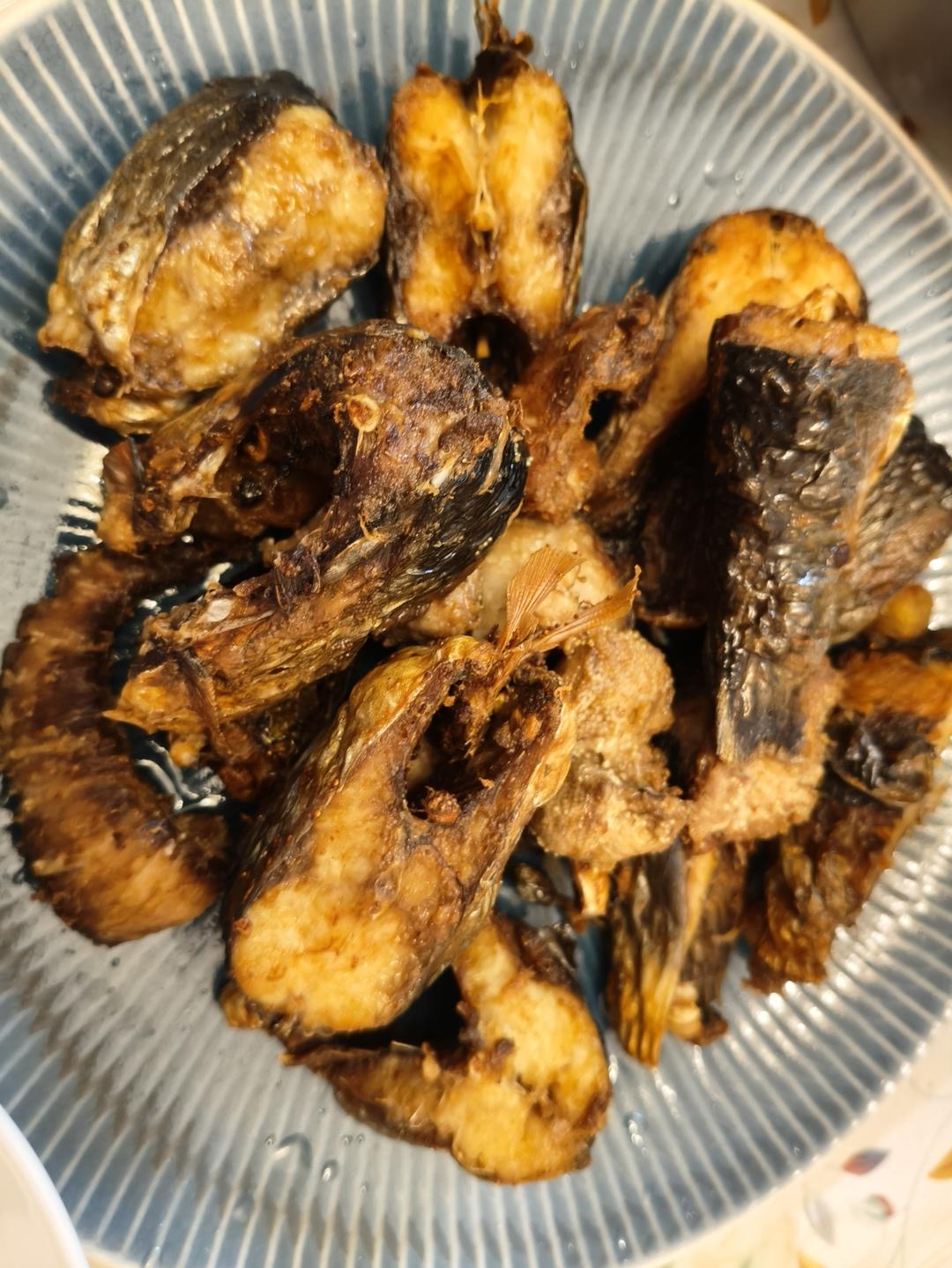 油炸青鱼块