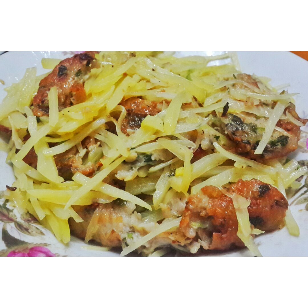 土豆丝炒肉