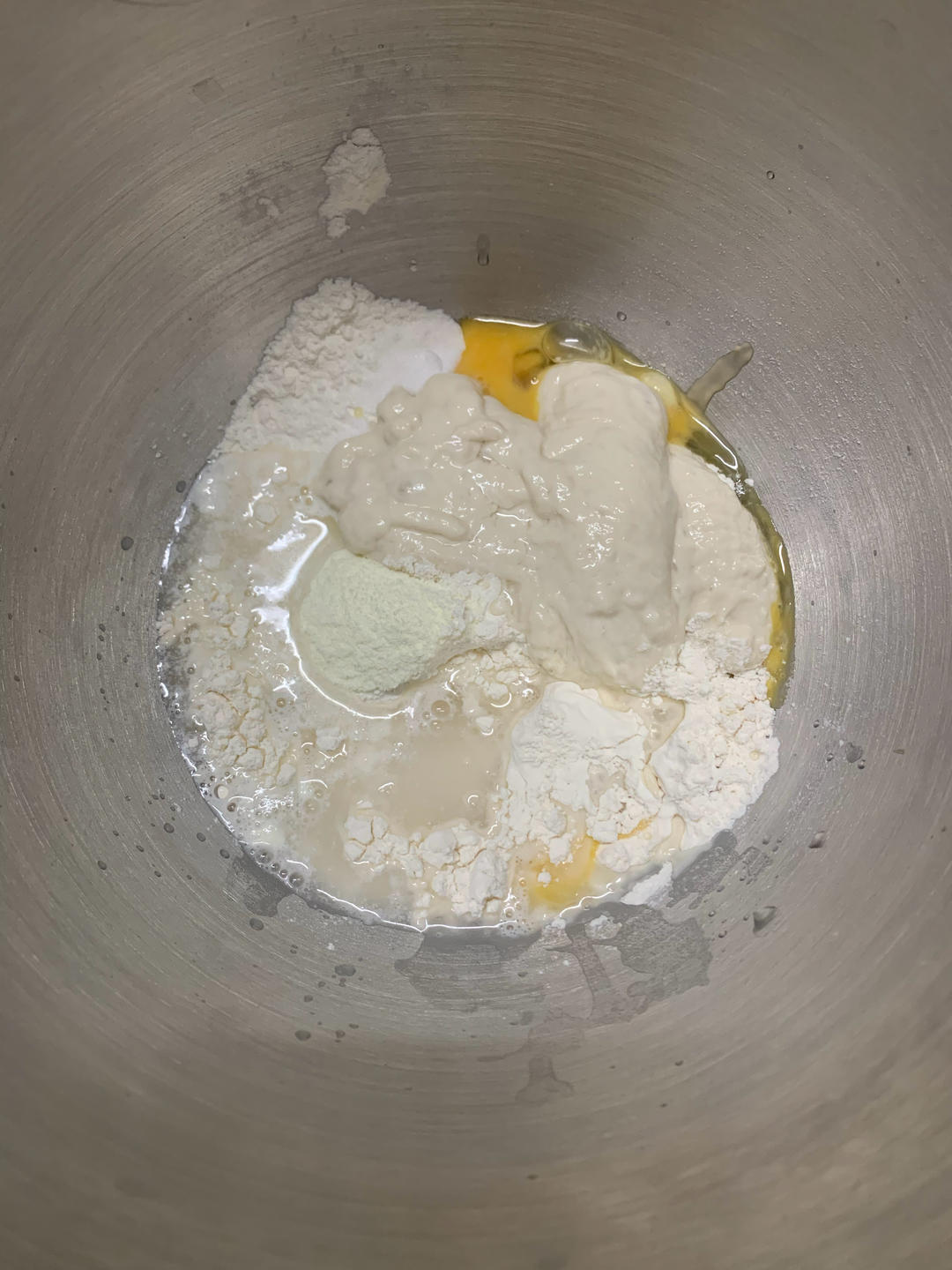 纯奶手撕吐司的做法 步骤1