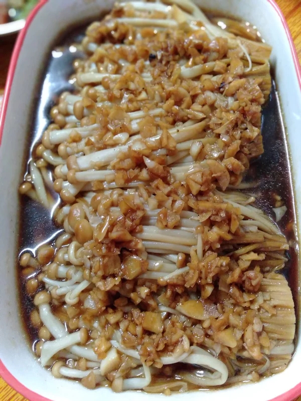金针菇最好吃的做法❗️蒜蓉金针菇