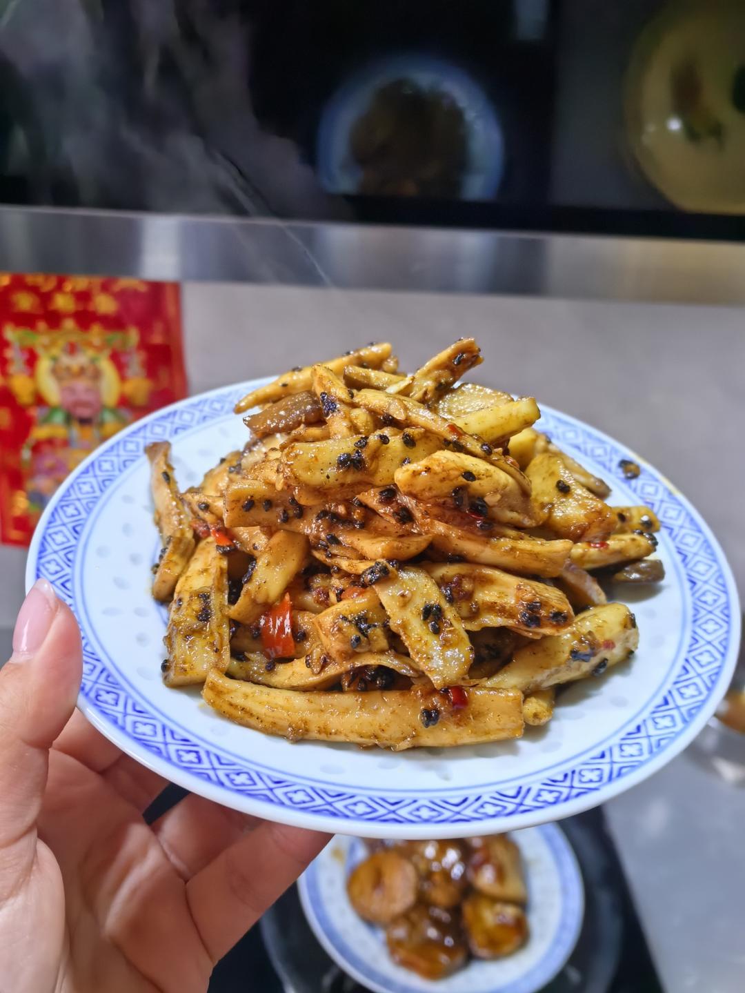 会上瘾的手撕杏鲍菇