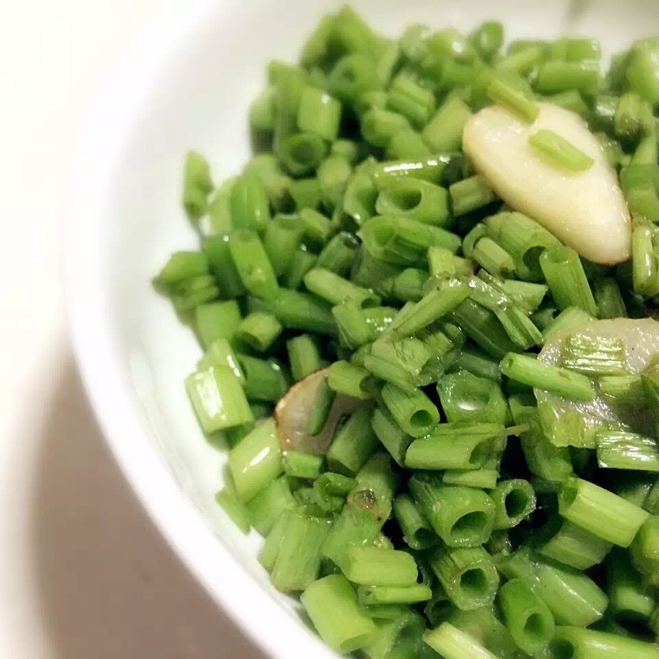小炒空心菜杆