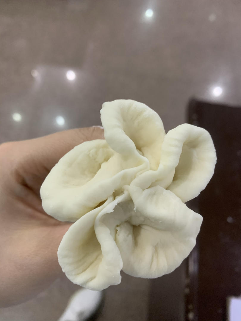 象形白菜蒸饺