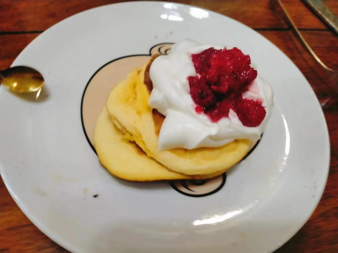 10分钟搞定网红舒芙蕾松饼🥞超松软『步骤详细附视频』『平底锅美食』