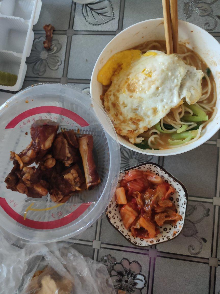 李师傅青菜鸡蛋面