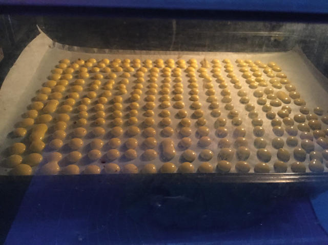 入口即化的无添加蛋黄溶豆