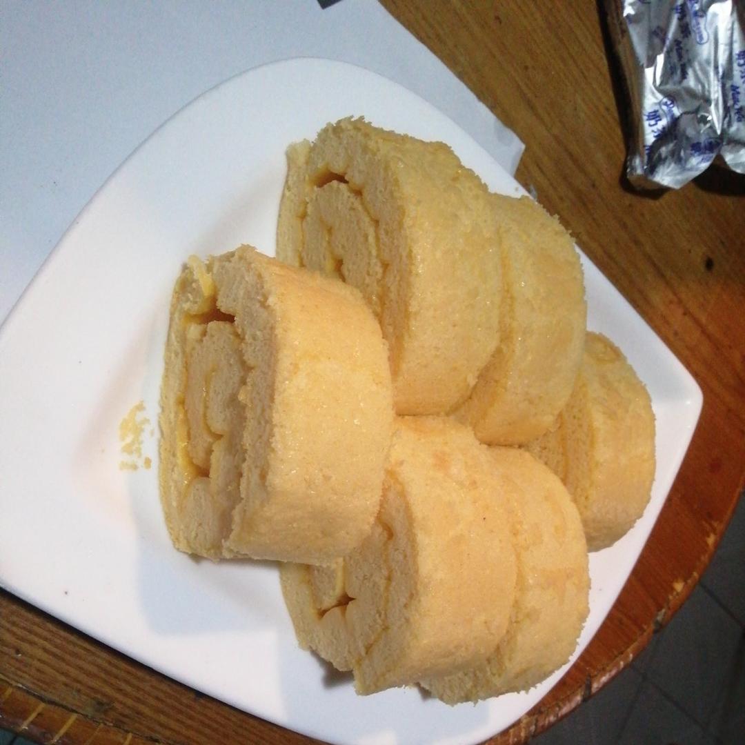 蛋糕卷这样做‼️不掉皮不开裂（小视频食谱）