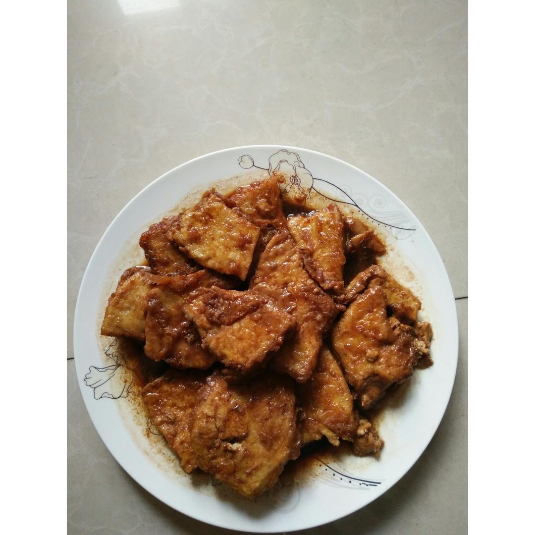 最下饭的锅塌豆腐