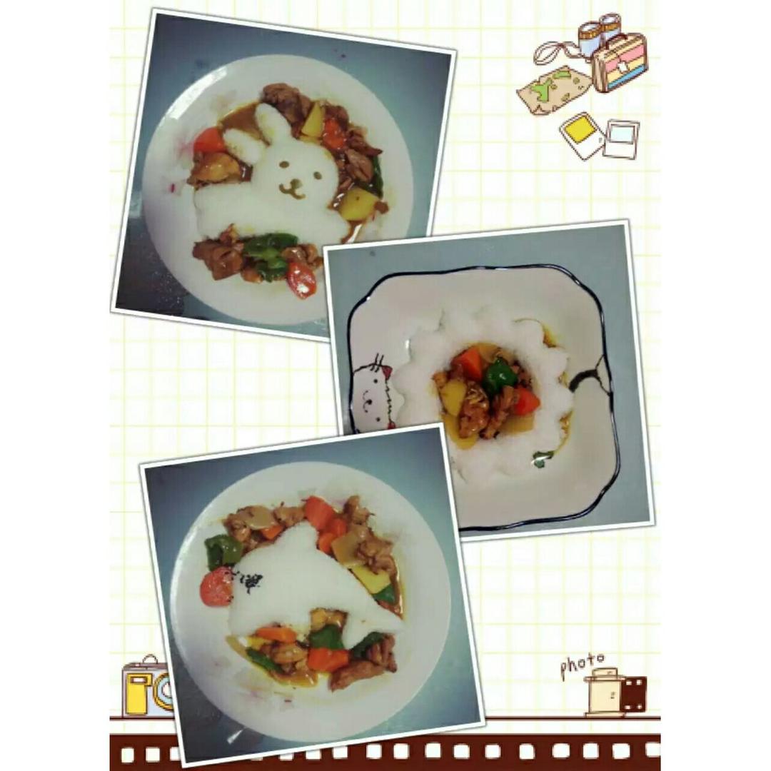 咖喱鸡肉饭