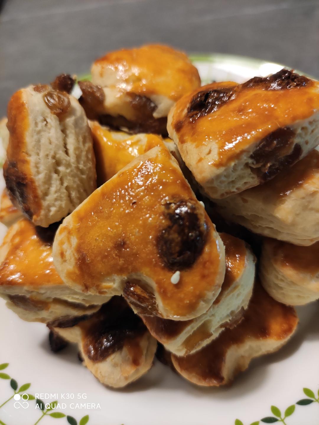 淡奶油葡萄干司康饼