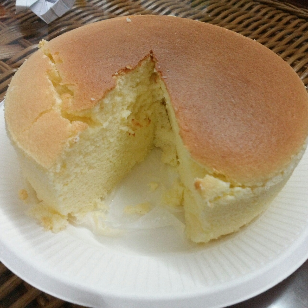 轻乳酪芝士蛋糕6寸#皮黑森林#