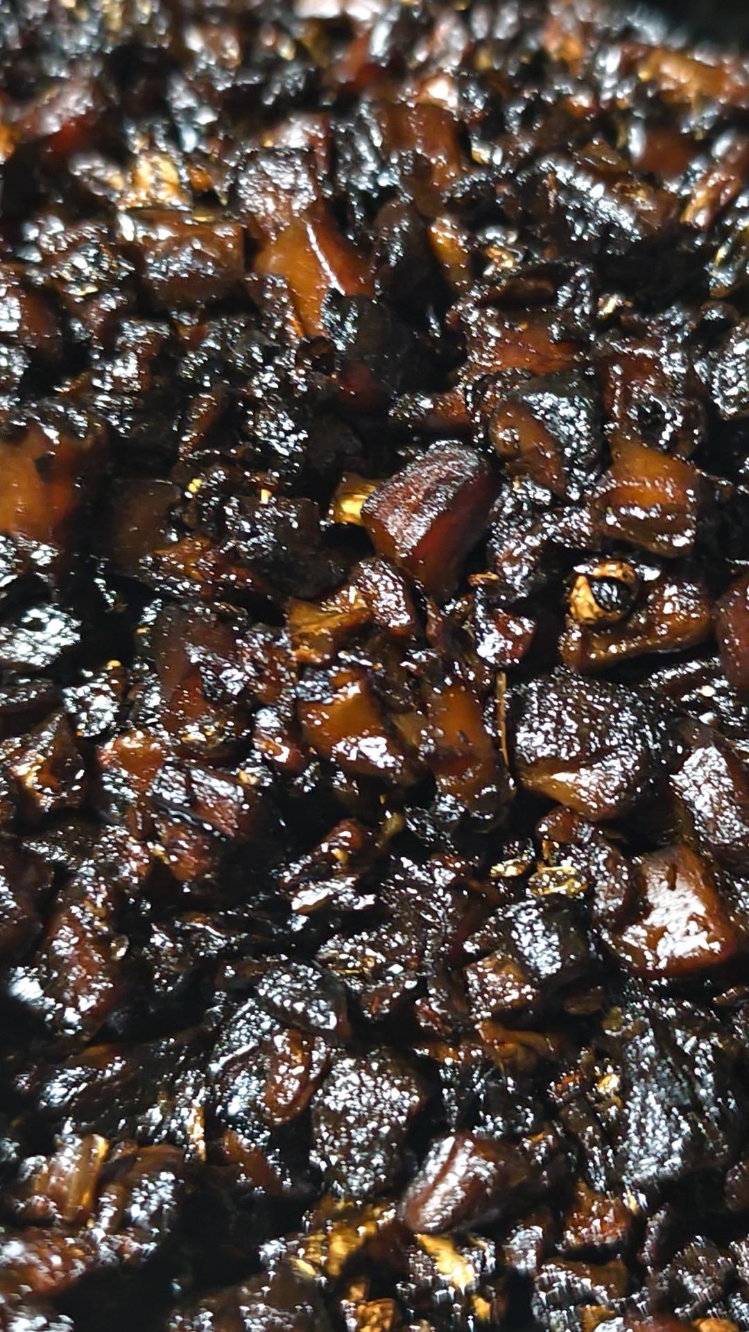 巨下饭的笋干梅干菜香菇酱