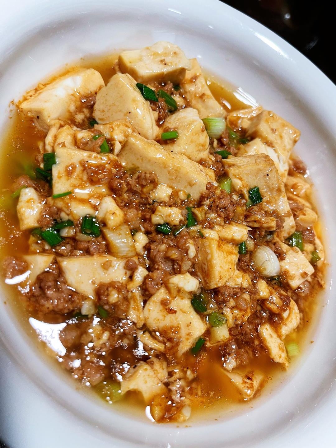 肉末嫩豆腐｜嫩滑口感爽口！这道快手菜超级下饭！！（减脂少油版）