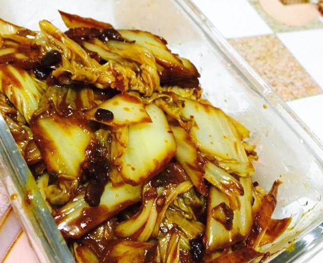 老干妈煸炒白菜的做法