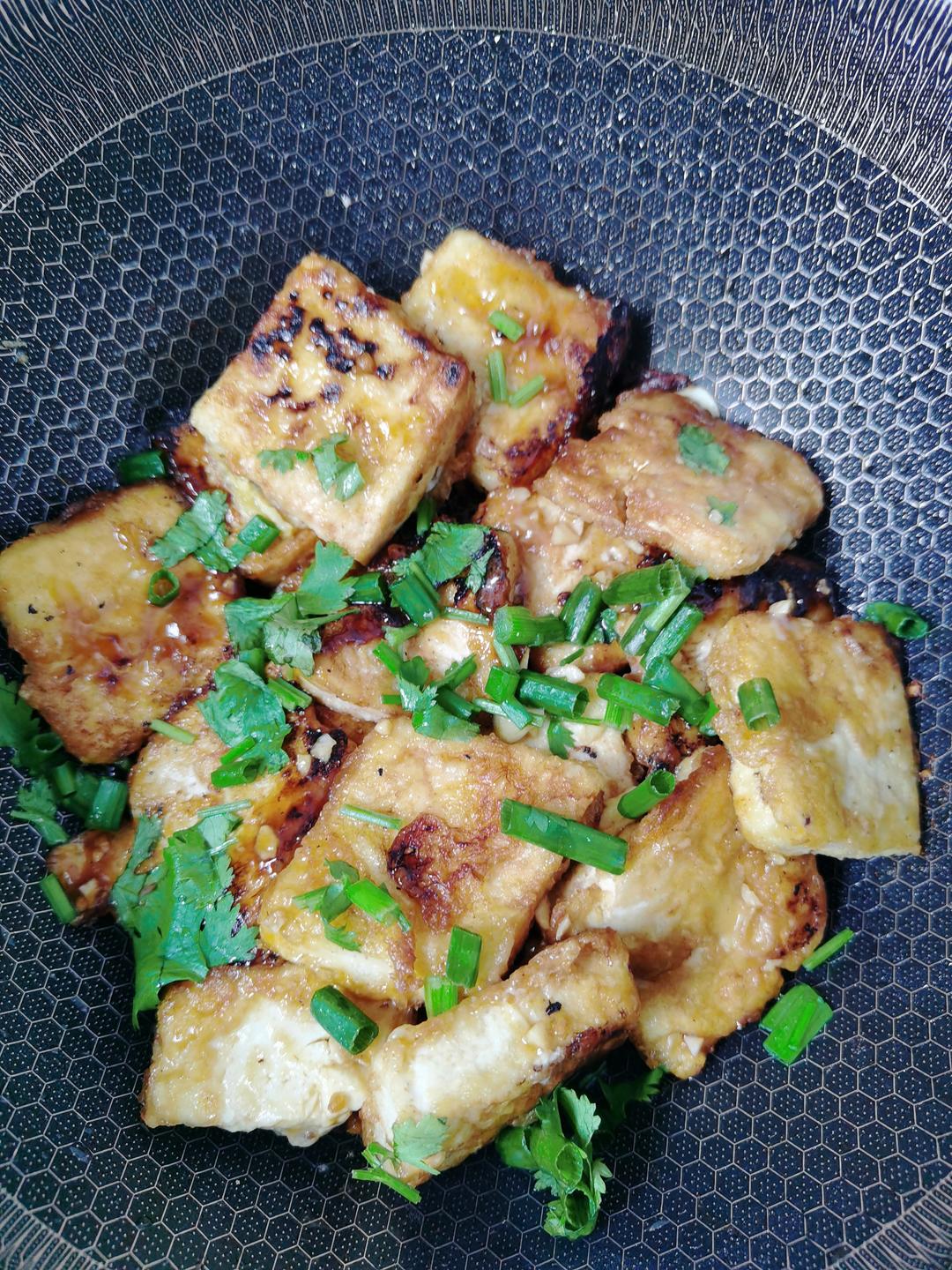无敌好吃的香煎豆腐