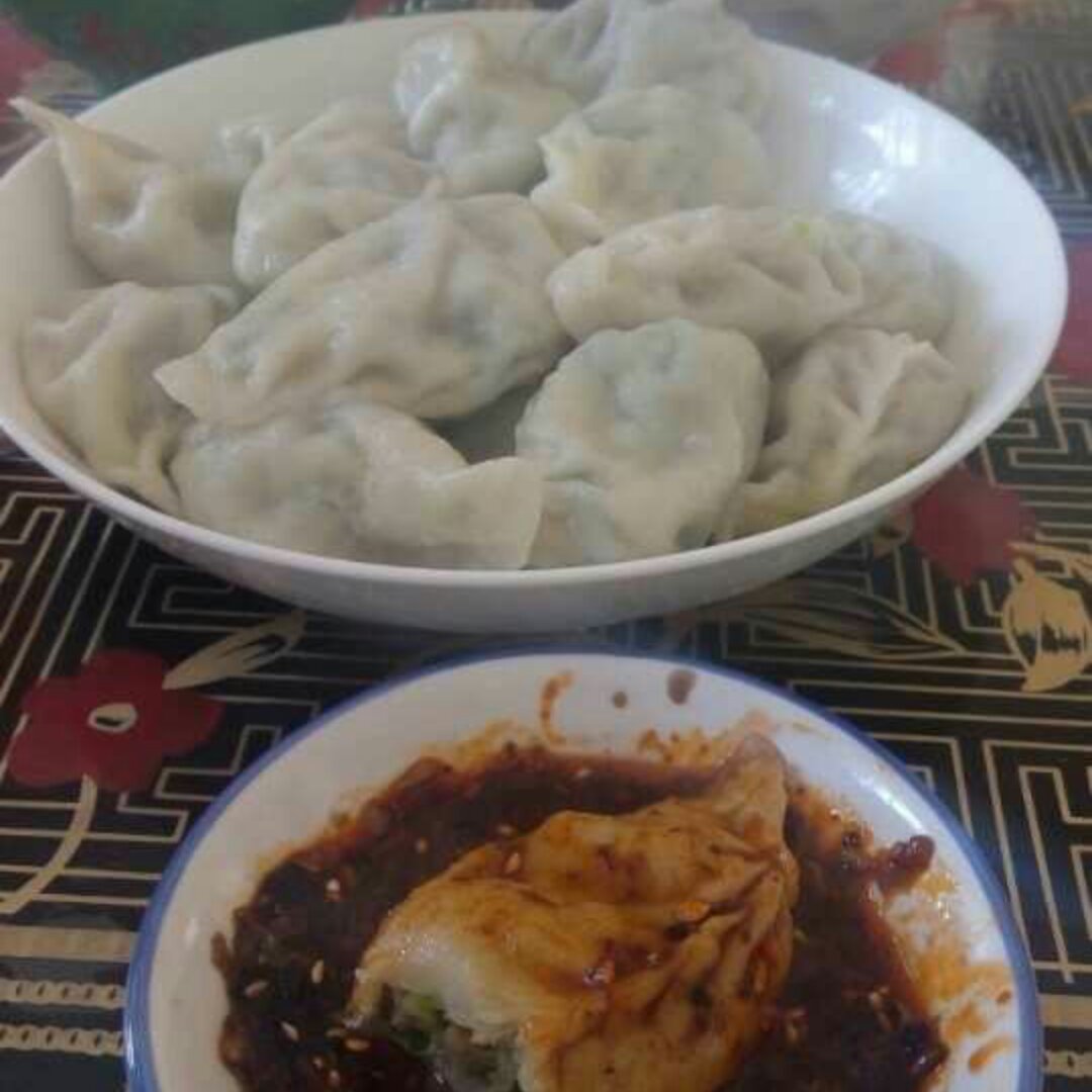 龙利鱼香菜饺子